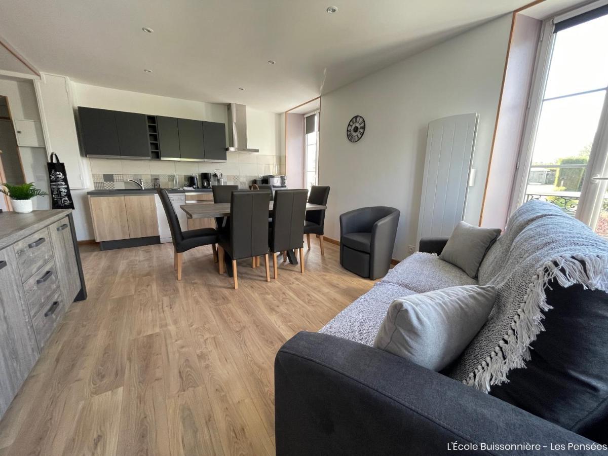 L'Ecole Buissonniere Apartment Saint-Vigor-le-Grand Exterior foto