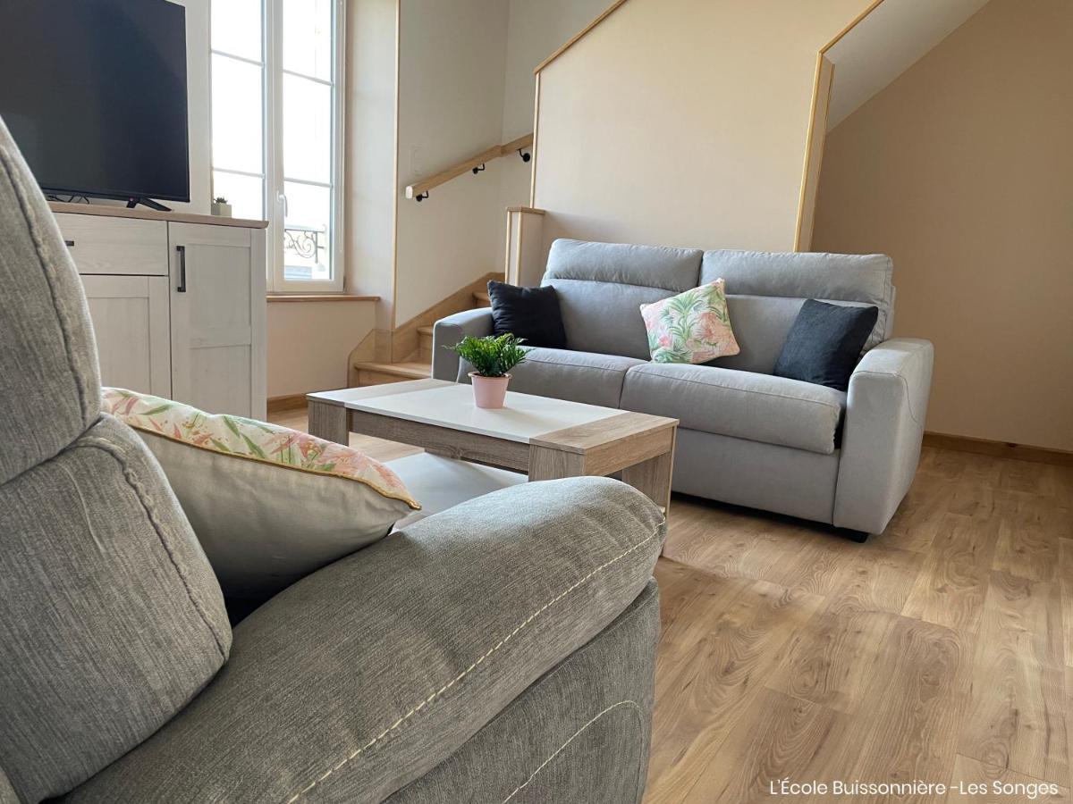 L'Ecole Buissonniere Apartment Saint-Vigor-le-Grand Exterior foto