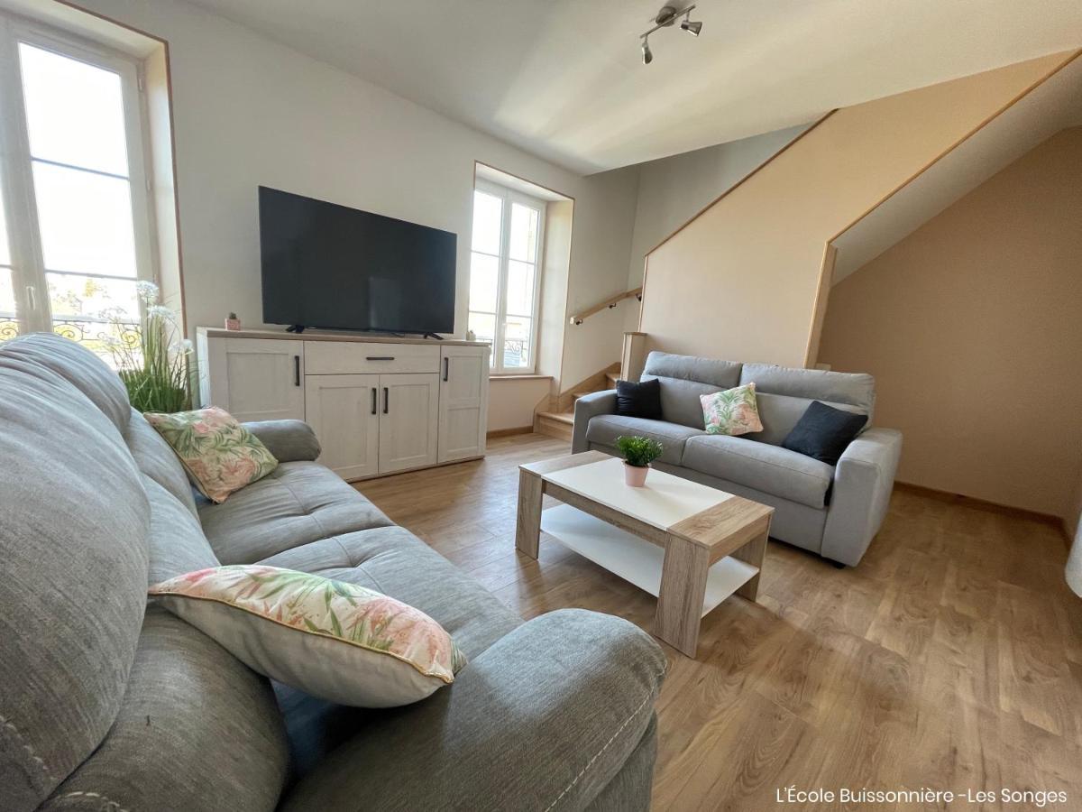 L'Ecole Buissonniere Apartment Saint-Vigor-le-Grand Exterior foto